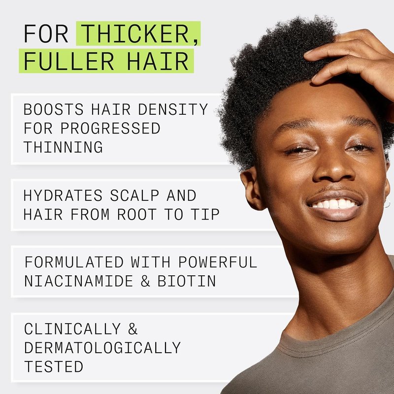 NIOXIN System 2 Hair Thickening Conditioner - Boost Density & Shine for Natural Hair | Enriched with Niacinamide & Biotin