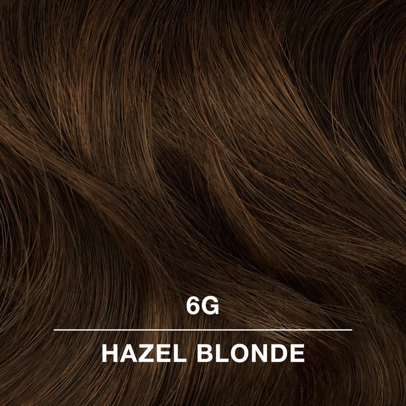 COLORCHARM Permanent Cream Hair Color, 6G Hazel Blonde, 2 oz.