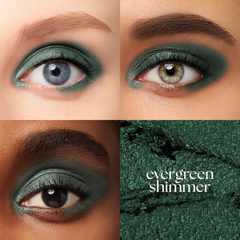 Julep Eyeshadow 101 Cream-to-Powder Waterproof Eyeshadow Stick – Evergreen Shimmer – Long-Lasting, Buildable, Crease-Proof, Cruelty Free, Shimmer Finish with Built-In Smudger