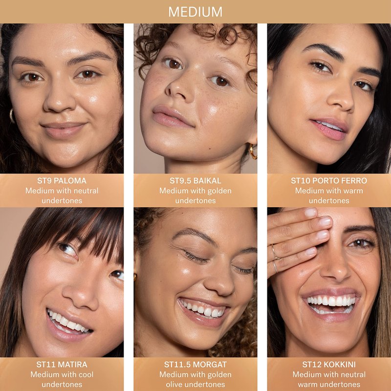 ILIA - Super Serum Skin Tint SPF 40 | Non-Comedogenic, Vegan, Lightweight to Help Against Blue Light, + Pollution while Hydrating, Smoothing, + Refining (Paloma ST9, 1 fl oz | 30 ml)