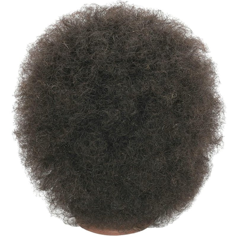 Skiennix Kinky Curly 100% Real Human Hair Mannequin Head - Ideal for Afro Cosmetology & Styling