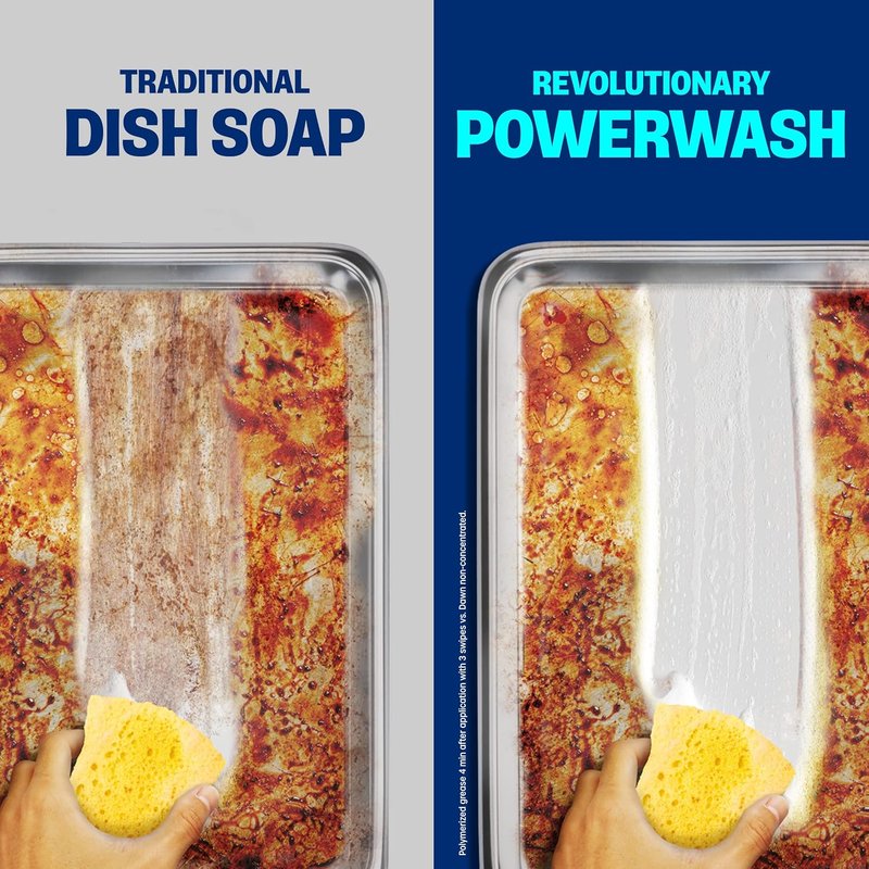 Dawn Platinum Powerwash Dish Spray - Fresh Scent Dish Soap | 16 Fl Oz, Effortless Grease Removal