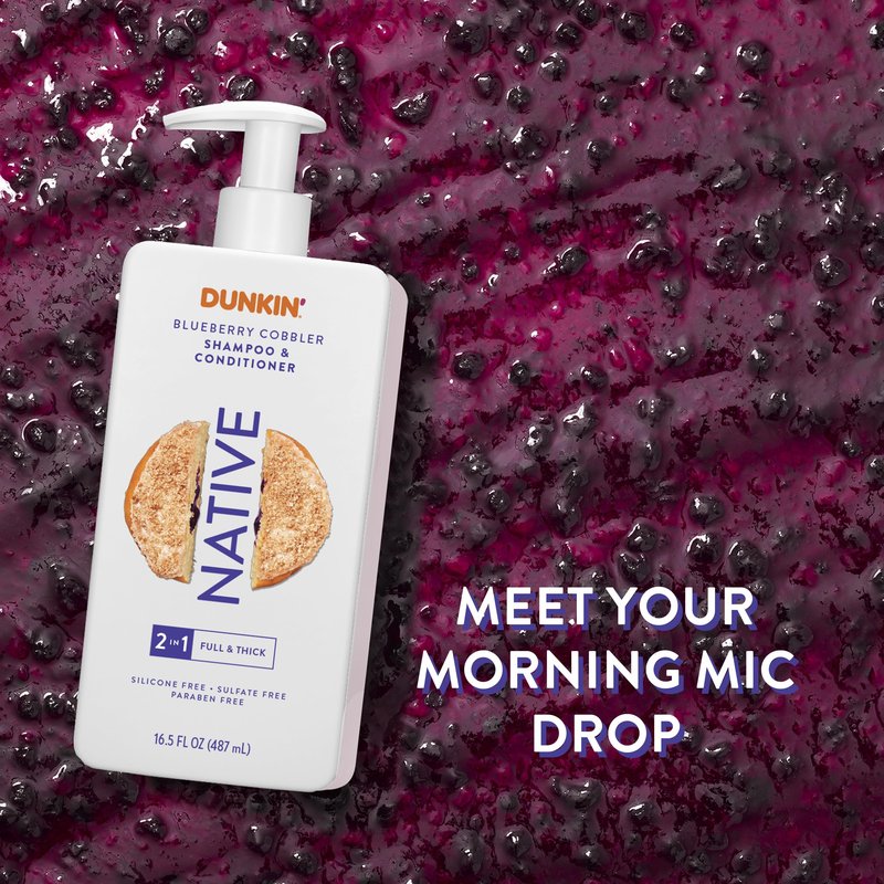 Native | Limited Edition | Blueberry Cobbler |2-in-1 Shampoo and Conditioner| 16.5 oz