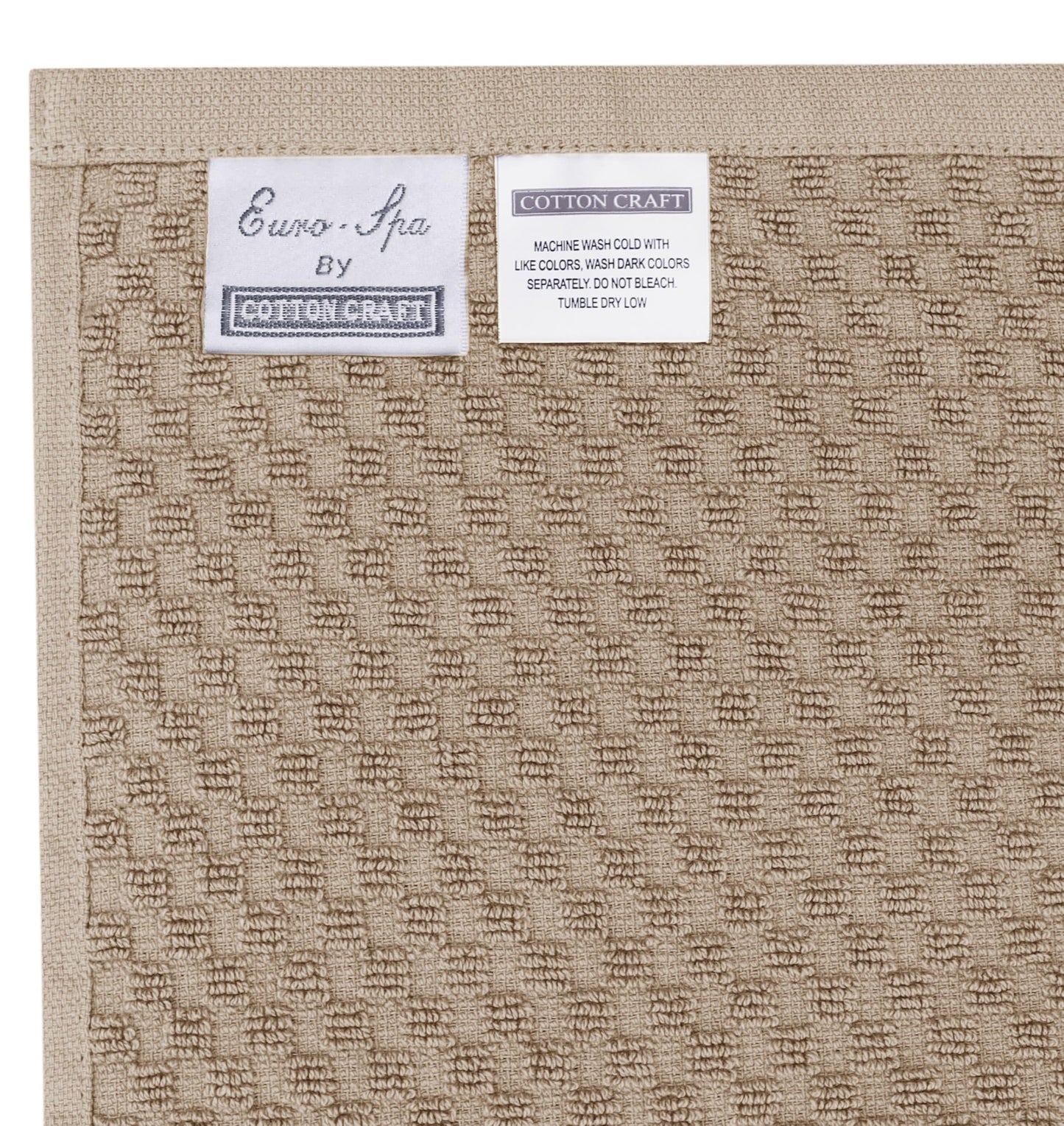 COTTON CRAFT Waffle Bath Sheets - Set of 2 Luxury Euro Spa Waffle Weave Bath Sheet Towels - 100% Ringspun Cotton Bath Sheet - Absorbent Quick Dry Bath Towel Sheet - Oversized 35 inch x 70 inch - Linen