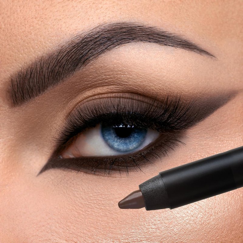 Brown Eyeliner Pencil - Longwear Waterproof & Smudge-Proof Formula | Perfect for All-Day Use