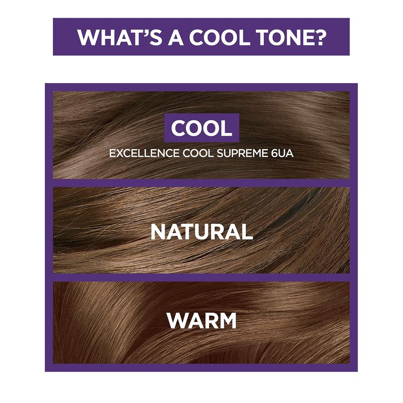L?Or?al Paris Cool Supreme Permanent Hair Color, Ash Ultra Ash Medium Blonde 8.11, (Pack of 1)