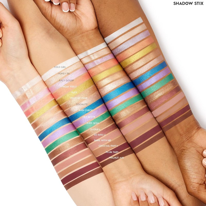 ColourPop Sparkling Neutrals Eyeshadow Sticks Kit - High-Pigment Vegan Cream Shadows (3 Count)