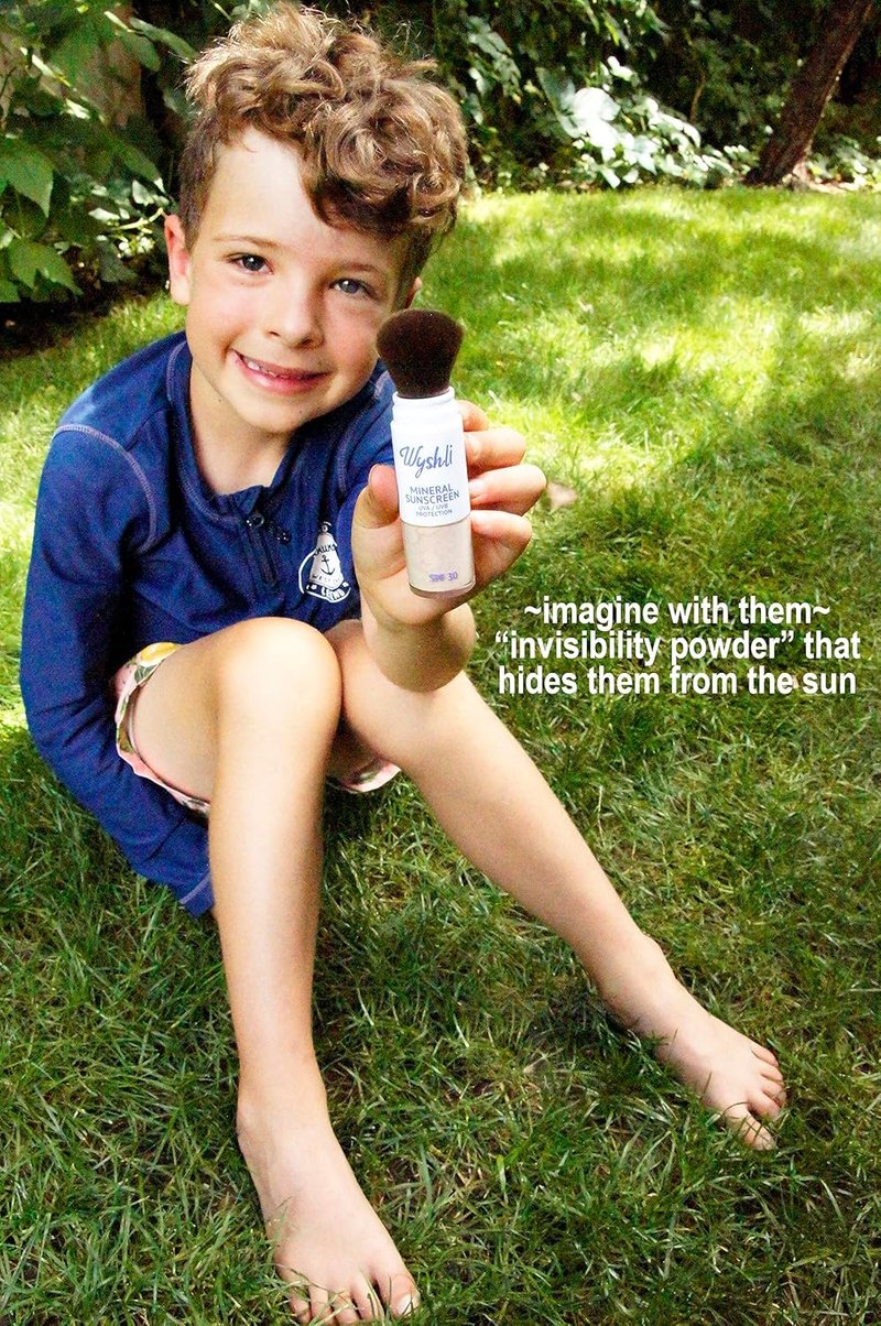 Skiennix Invisibility Powder - Mineral SPF 30 Sunscreen for Kids - Broad Spectrum, Water-Resistant Face & Body Protection