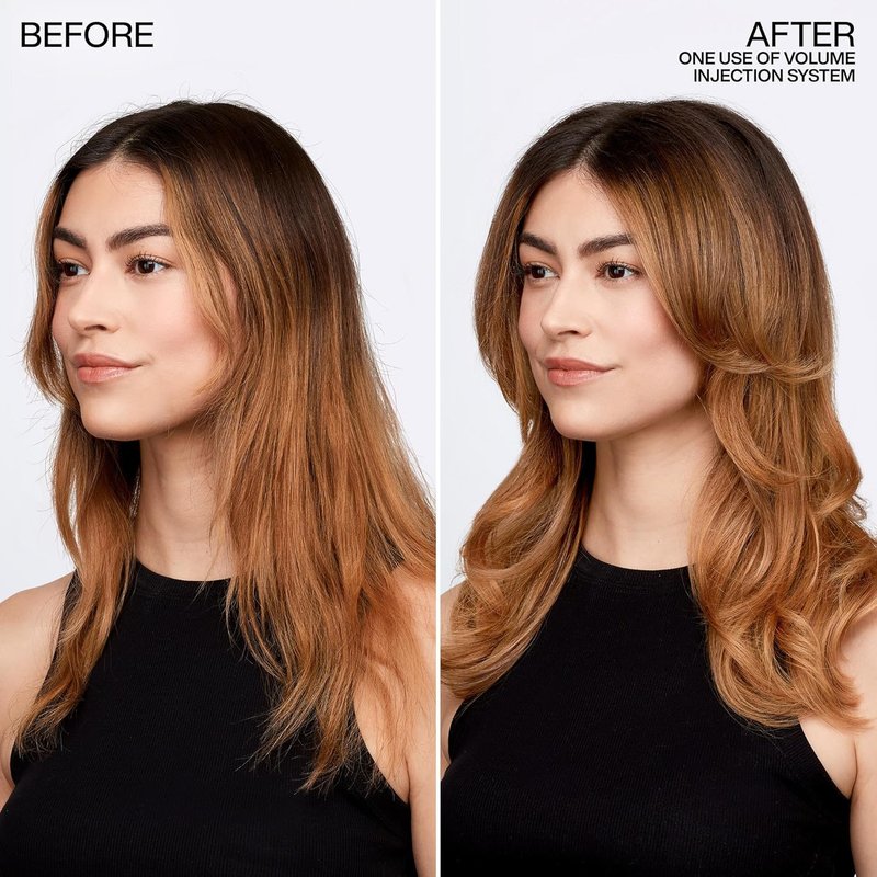 Redken Volume Injection Conditioner - Volumizing & Detangling for Fine Hair, Paraben-Free Formula