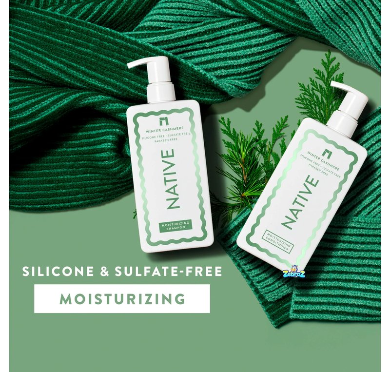 Native Limited Edition Winter Cashmere Shampoo Conditioner - Sulfate/Silicone/Paraben-Free Hair Care - 16.5 oz - Pack Of 02
