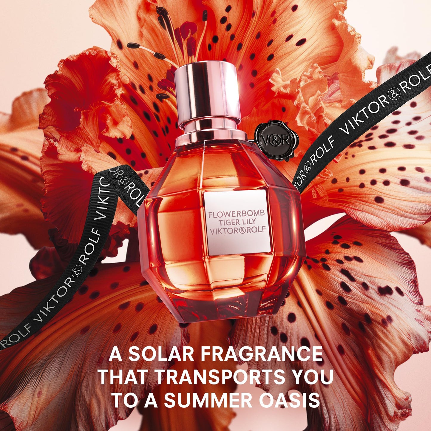 Viktor&Rolf - Tiger Lily Eau de Parfum - Women's Perfume - Floral, Ambery, & Fruity - With Notes of Coconut & Mango - 0.34 Fl Oz - Travel Size