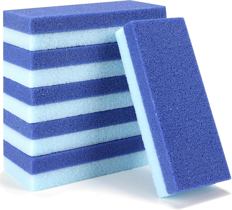 EWAGOA Foot Pumice Stone Set - 6 Pack Callus Remover & Exfoliator for Smooth Feet | Blue