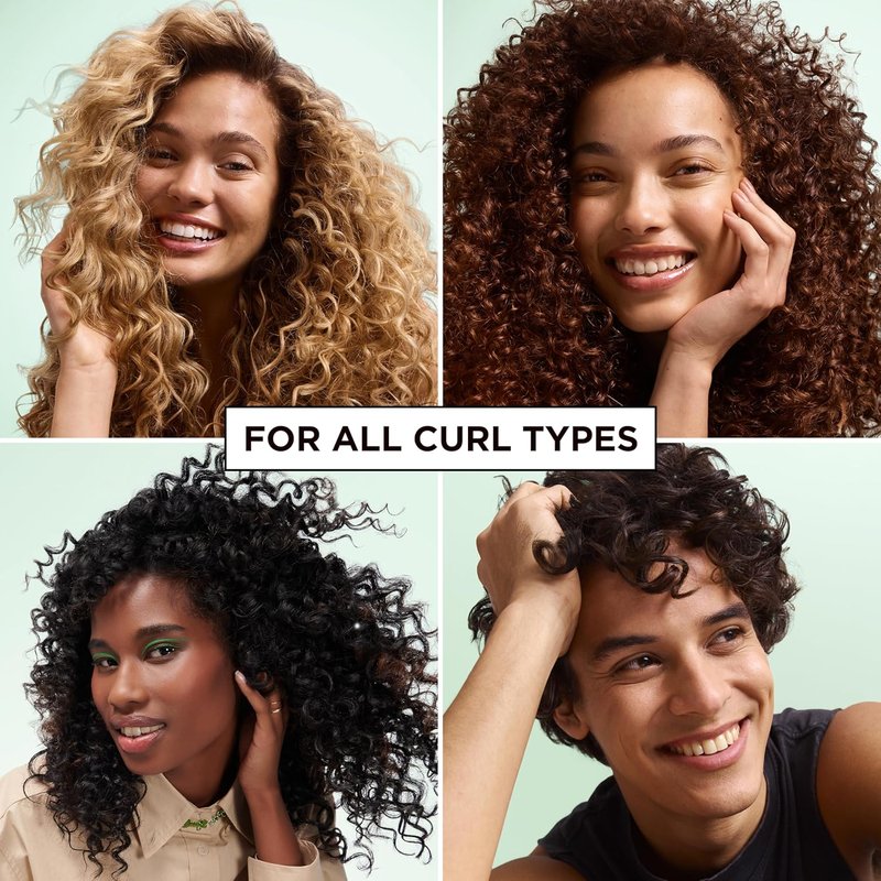 Garnier Fructis Curl Shine Conditioning Hair Gel - Extra Strong Hold for Curly & Wavy Hair, 5.1 Fl Oz