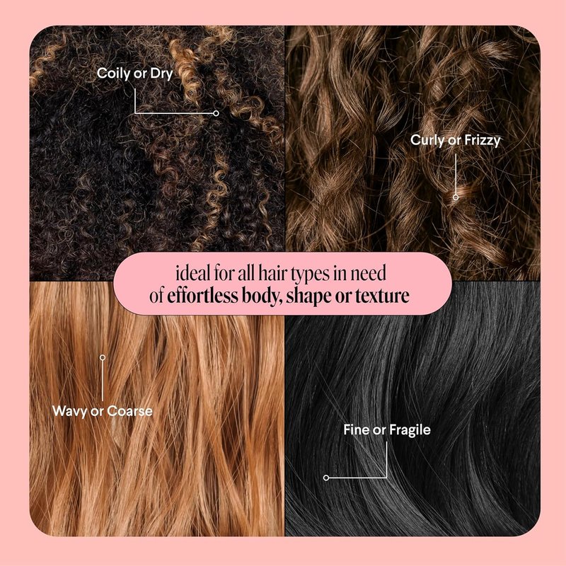 Monday Haircare Volume Texturizing Mousse - Hydrolyzed Collagen for Instant Texture & Volume, 7 oz (Pack of 2)