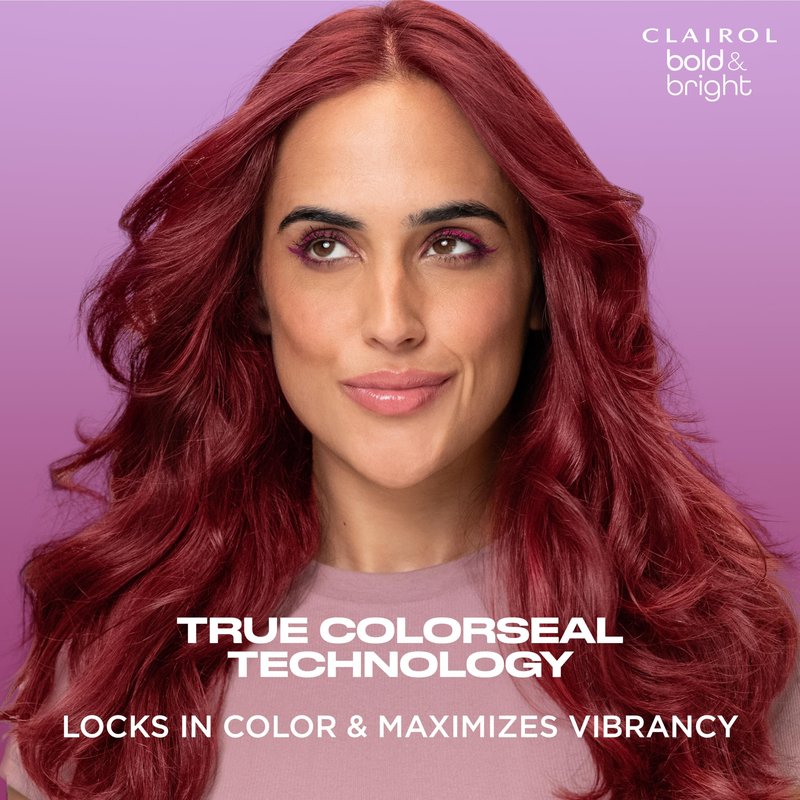 Clairol Bold & Bright Permanent Hair Dye, 67 Chocolate Hair Color | Intense Vibrancy + Moisturizing Shine | Includes Color Boost Glaze to Amplify Color Anytime | Pack of 1