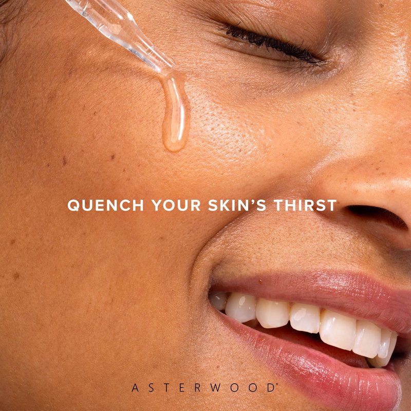 Asterwood Pure Hyaluronic Acid Serum for Face - Plumping, Anti-Aging, Hydrating - Fragrance-Free - 1 Fl Oz