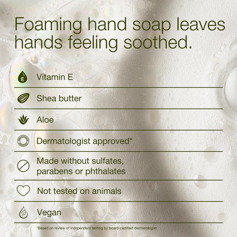Bath & Body Works White Tea & Sage Gentle & Clean Foaming Hand Soap - Germ-Cleansing Hand Soap with Gentle Cleansing & Conditioning Formula - Dermatologist Approved - Thoughtful Gift - 3-Pack