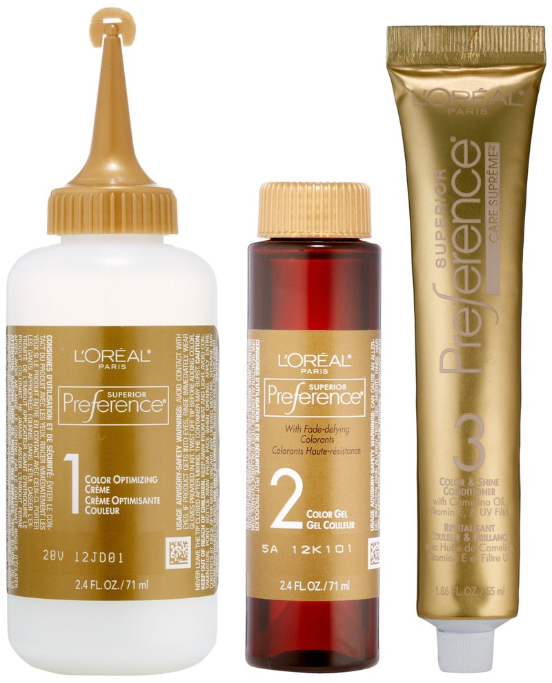 L'Oreal Paris Superior Preference Fade-Defying Color + Shine System, 6 Light Brown (Packaging May Vary)