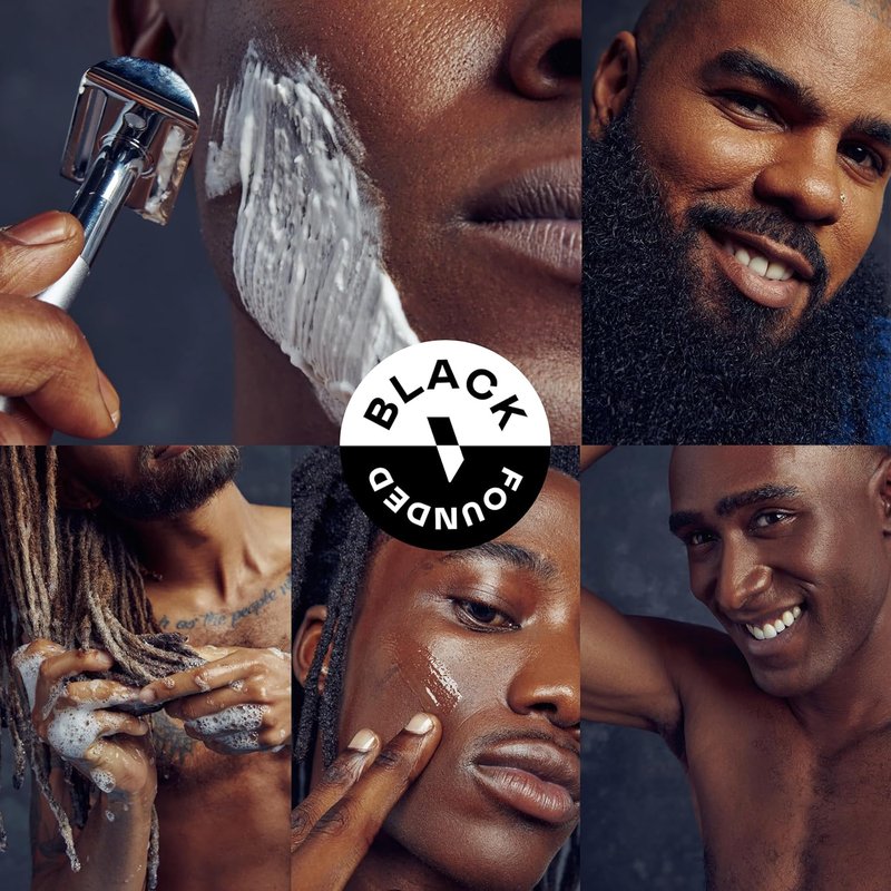 Bevel Shampoo for Men - Sulfate Free Shampoo for Textured Hair with Coconut Oil and Shea Butter, Detangles Coarse, Curly Hair, 12 Oz