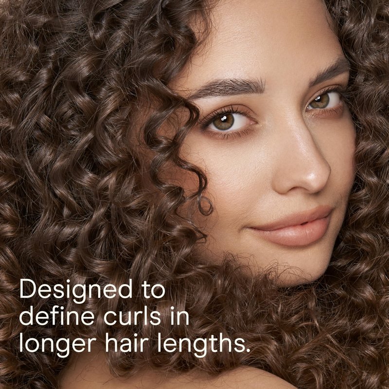 Conair Curl Define Pro Hair Brush for Curly Hair, Dual-Vent Design with Continuous Grooves, Mixed Bristles for Frizz-Free Detangling, Smoothing, and Curl Definition