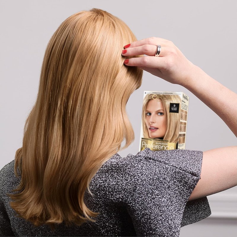 L'Oréal Paris Hair Color - Superior Preference Fade-Defying Extra Light Ash Blonde | Permanent Dye Kit
