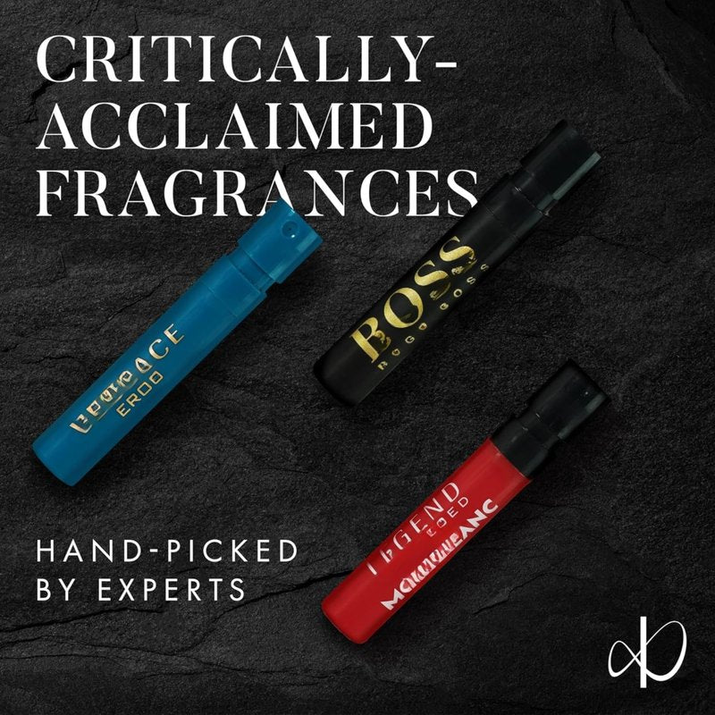 Infinite Scents Cologne Samples for Men - 12 Designer Fragrance Brands