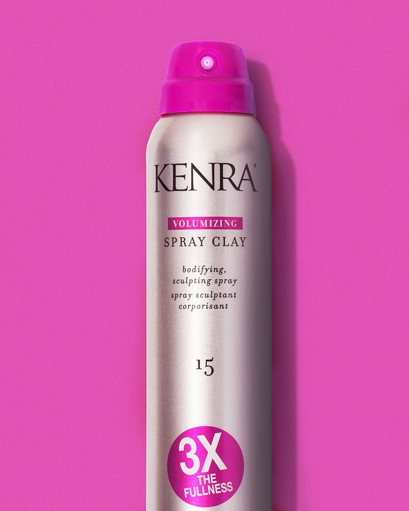 Kenra Professional Volumizing Spray Clay 15 | Bodifying, Fullness Spray | 3X The Fullness | Medium Hold | Provides Texture & Volume With A Long-Lasting Finish | All Hair Types | 4 oz