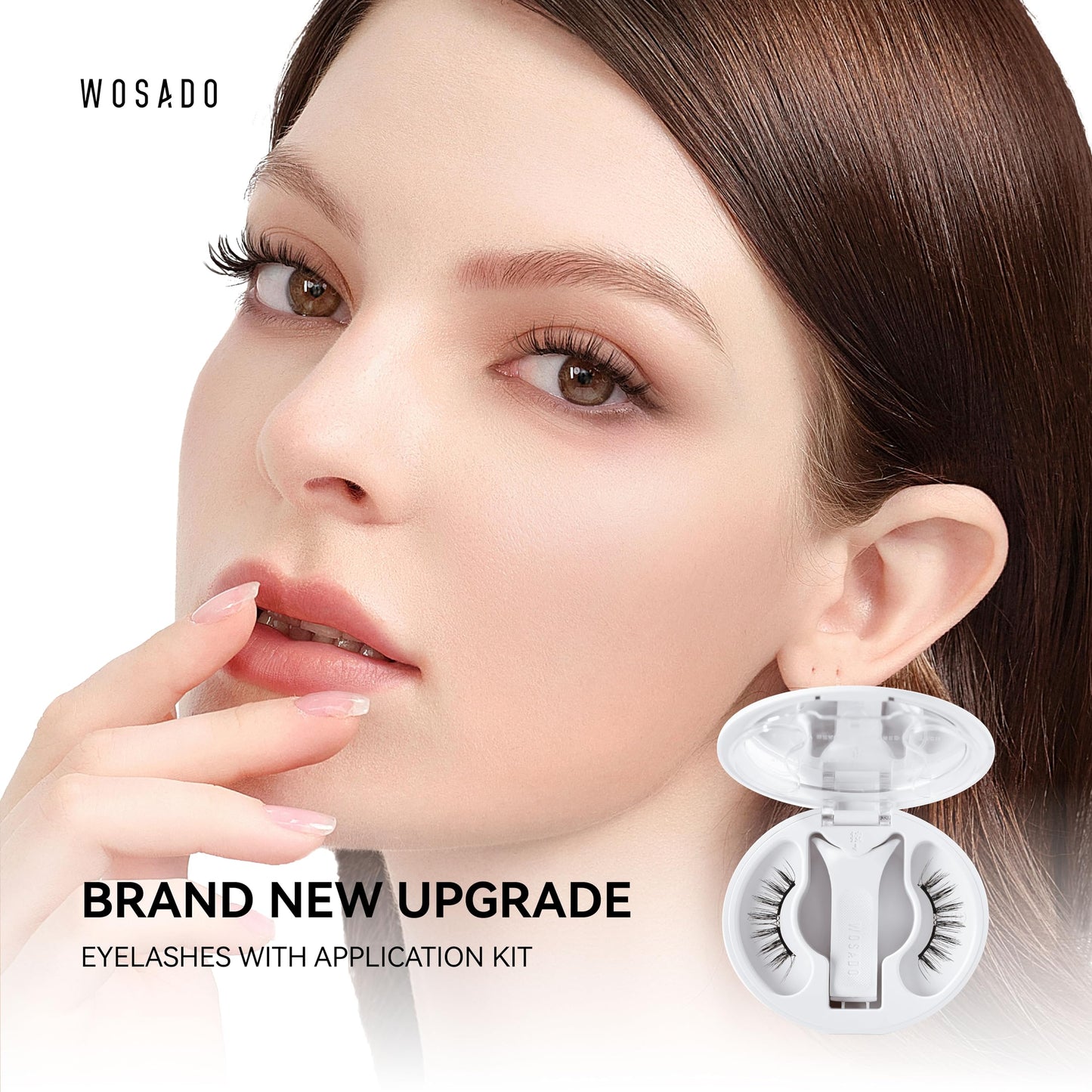 WOSADO Magnetic Eyelashes with Applicator Kit