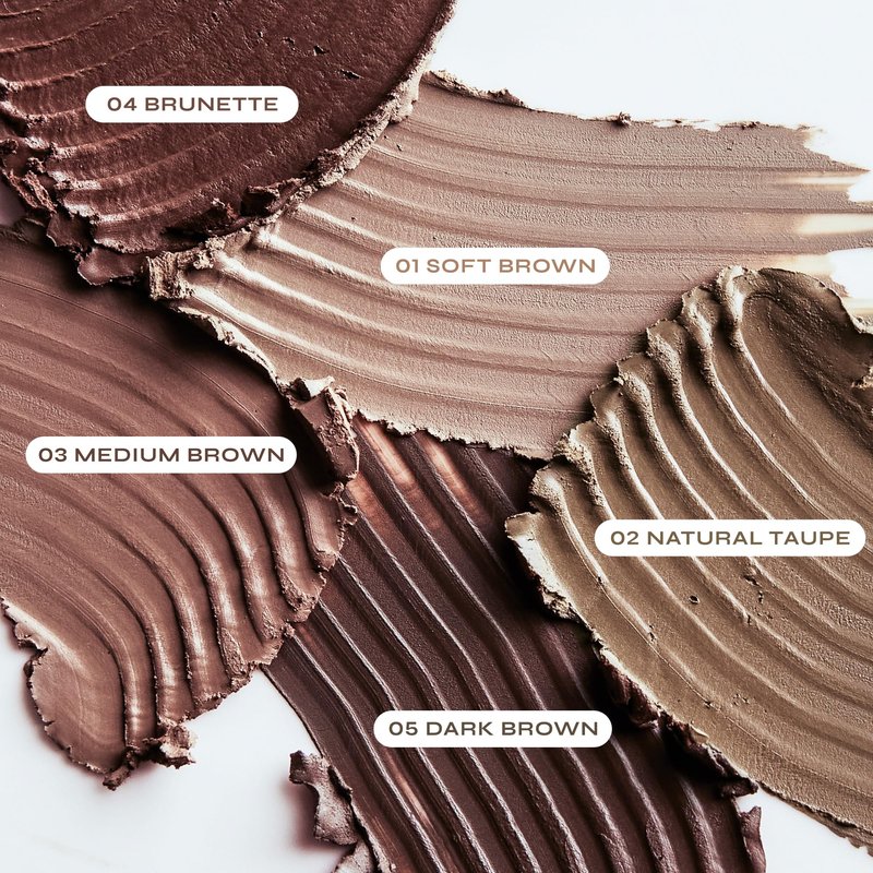 Milani Stay Put Brow Color - Medium Brown (0.09 Ounce) Vegan, Cruelty-Free Eyebrow Color that Fills and Shapes Brows