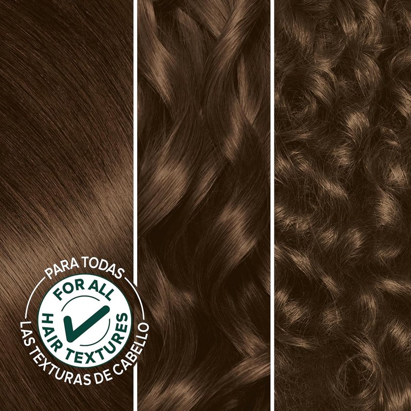 Garnier Nutrisse Ultra Crème Hair Color - Permanent Vegan Hair Dye for 100% Gray Coverage | 50 Medium Natural Brown (Truffle), 2 Count