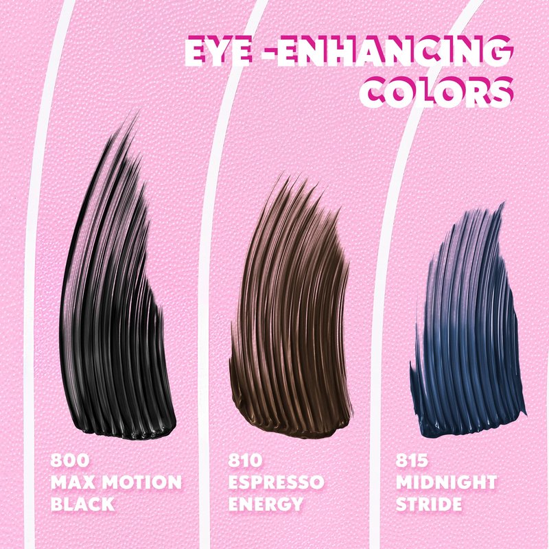 COVERGIRL Eye Enhancer Wrap Tubing Mascara, 30-Hour Wear, Visible Length, Tapered Wand, Effortless Removal, Vegan Formula - 800 Max Motion Black (Intense Black)