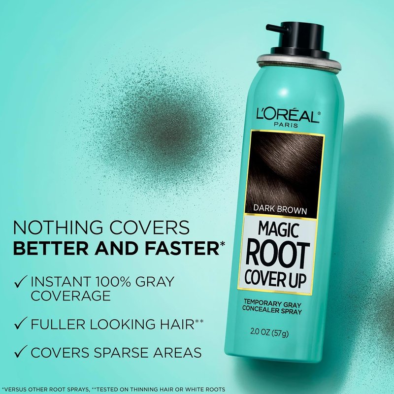 L'Oreal Paris Magic Root Cover Up Spray - Blonde Color Concealer, Ammonia-Free | 2 Pack, 2 fl. oz. Each