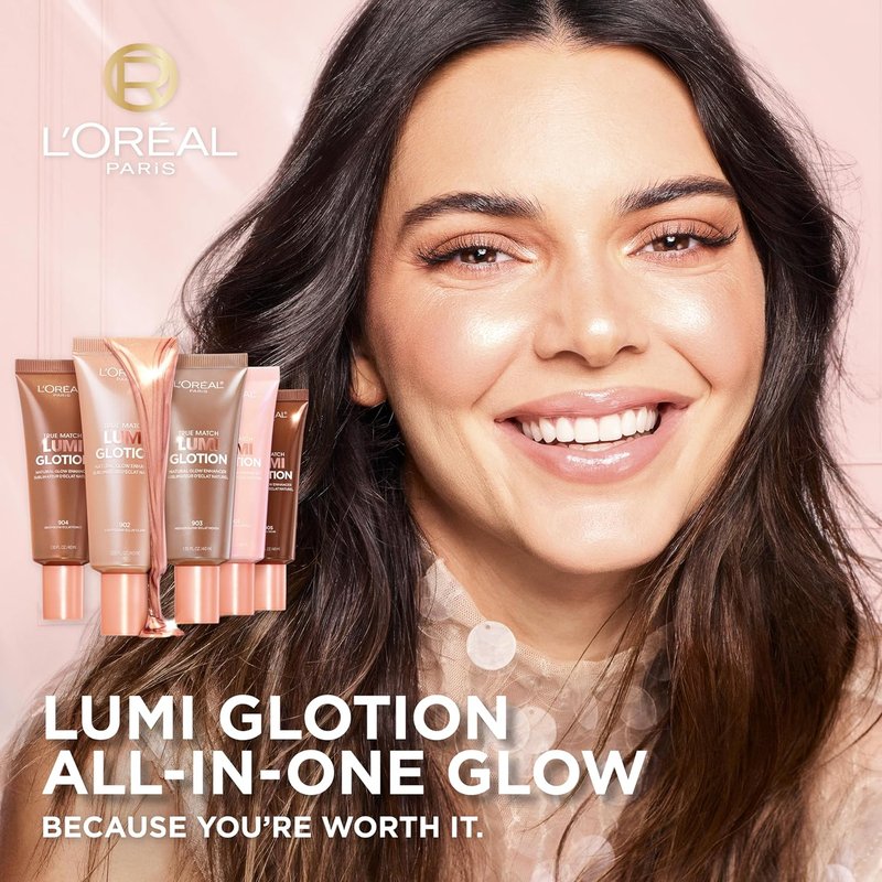 L’Oréal Paris True Match Lumi Glotion Bundle - Highlighter & Bronzer for Radiant Glow | Light & Fair, 2-Pack