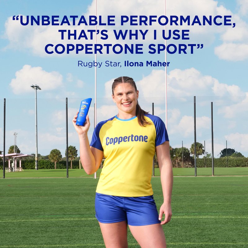 Coppertone Sport Sunscreen Lotion SPF 30, Sweat, Heat and Water Resistant Sunblock, Lightweight, Oxybenzone Free, Sunscreen Twin Pack, 7 Fl Oz Bottle, Pack of 2