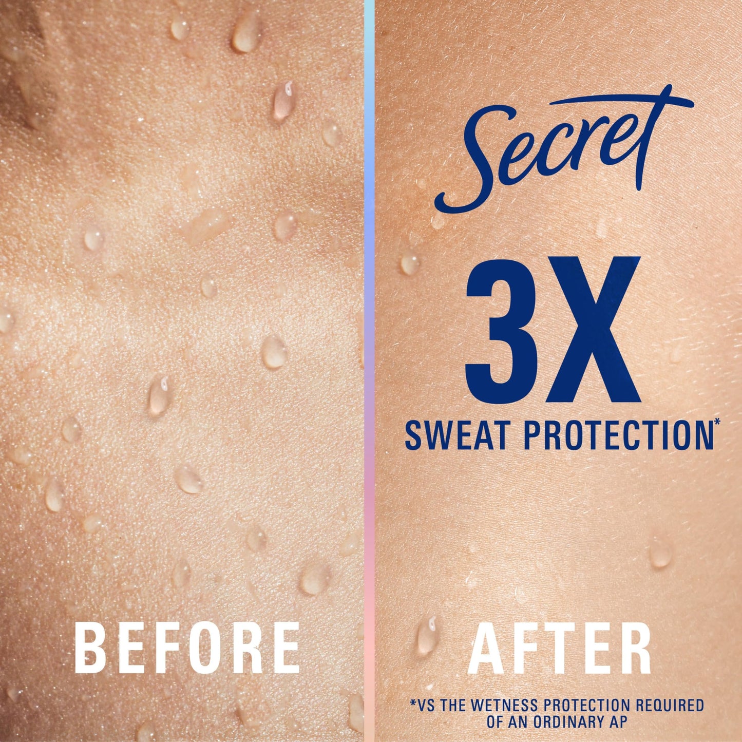 Secret Clinical Strength Antiperspirant Deodorant for Women, 100hr Sweat & Odor Protection, Stress Response, 3X Stress Protection with Hyaluronic Acid, PH Balancing Minerals, Invisible Solid, 2.6 oz