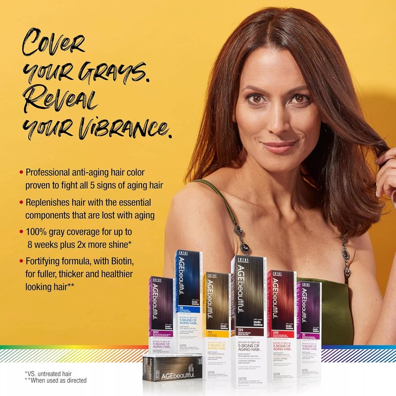 AGE Beautiful Gentle Creme Hair Developers - Professional Permanent Hair Color | Long-Lasting Gray Coverage
