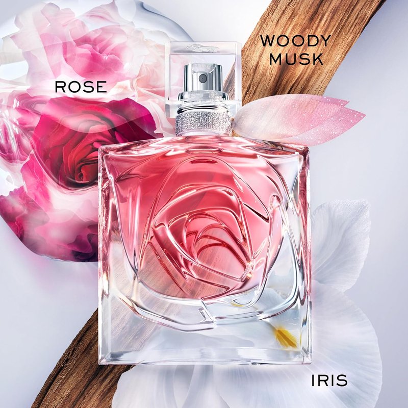 Lancôme La Vie Est Belle Rose Extraordinaire Eau de Parfum - Long-Lasting Floral Fragrance with Rose & Iris | 3.4 oz