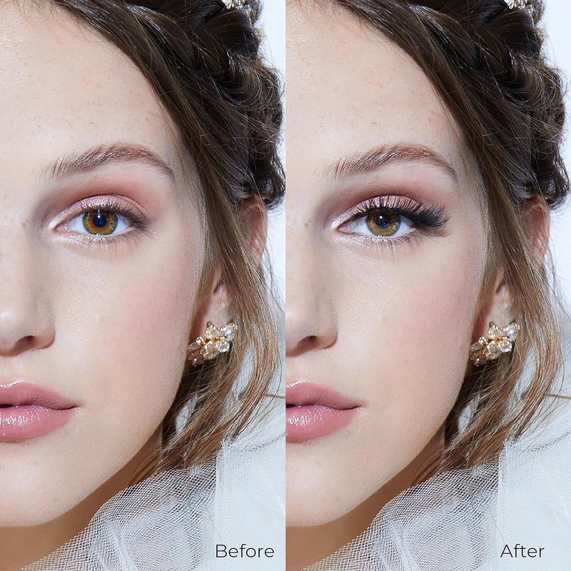 KISS The Muses False Eyelashes - 'Noblesse' 12mm | Easy to Apply & Reusable Lash Clusters