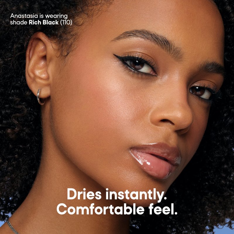 Almay All-Day Intense Gel Eyeliner Bold Longwear Eye Makeup, Hypoallergenic, 130 Pure Plum, 0.045 oz