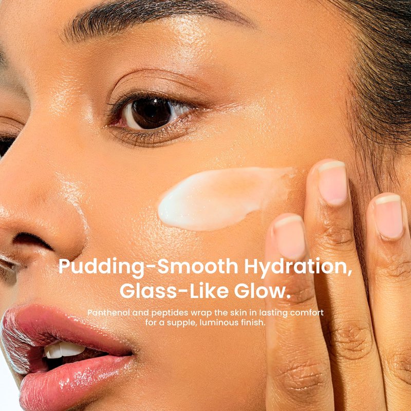 glowt seoul Glow Skin Hydro Cream – 72-Hour Deep Moisture & Barrier Support for Glowing, Supple Skin | Panthenol & Biopeptides | Non-Sticky Pudding Texture | 80 ml / 2.70 fl. oz.