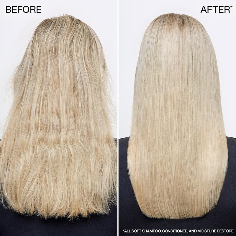 Redken All Soft Leave-In Treatment - Moisture Restore for Dry, Brittle Hair | Humidity & Frizz Protection