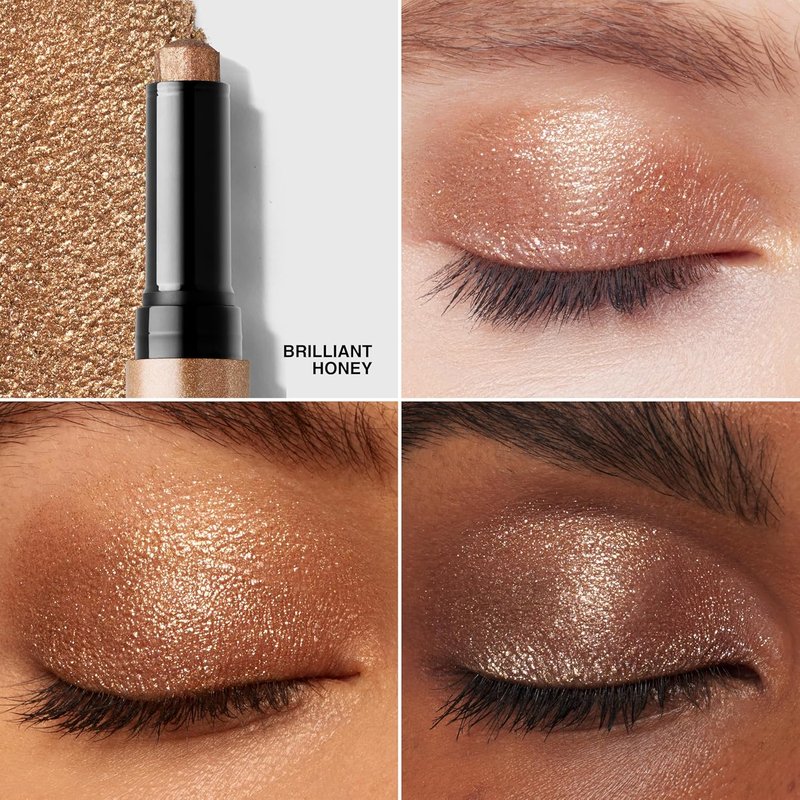 Bobbi Brown Crystal Eyes Shadow Stick - Shimmery Cream Eyeshadow with Buildable Coverage | 12-Hour Long-Lasting Sparkle Finish