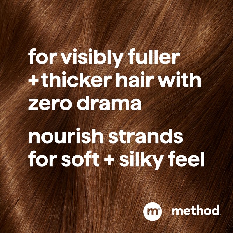 Method Volumizing Conditioner, Pure Peace – for Thicker, Fuller Looking Hair and Safe for Color-Treated Hair – Sulfate-Free, Paraben-Free and Cruelty-Free – 13.5 oz