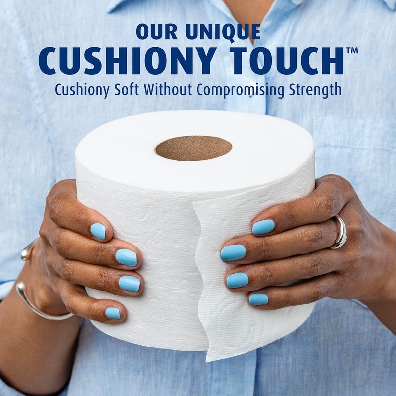 Charmin Ultra Soft Toilet Paper - Cushiony Touch | 24 Mega Rolls (Equivalent to 123 Regular Rolls) - White