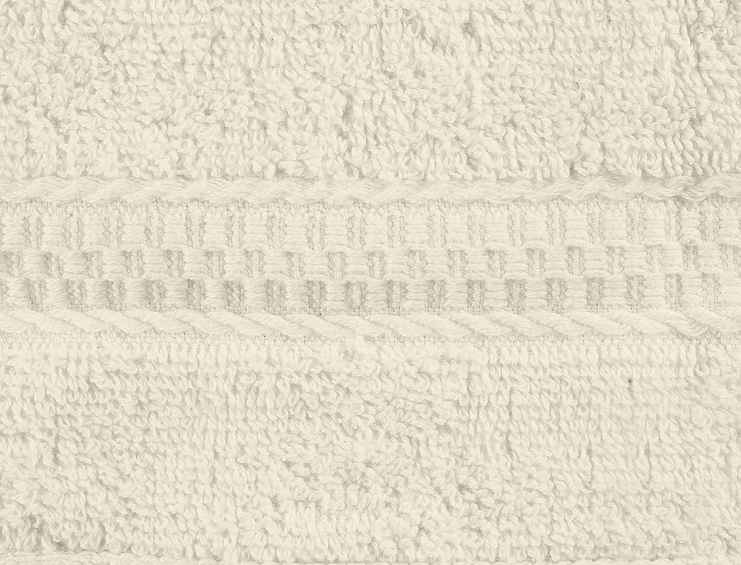 Utopia Towels | Premium 12-Pack Wash Cloths Set - 100% Cotton, Highly Absorbent, Soft Feel | 12x12 Inches, Ivory