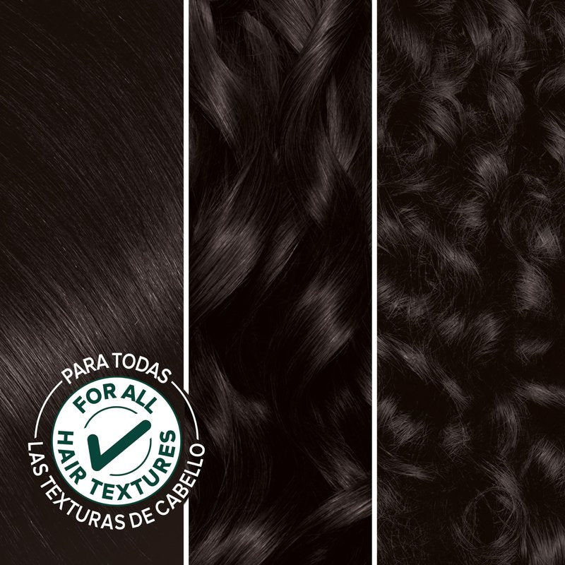 Garnier Nutrisse Ultra Crème Hair Color, Permanent Hair Dye with 100% Gray Coverage, Vegan & Cruelty-Free, 20 Soft Black (Black Tea), 2 Count