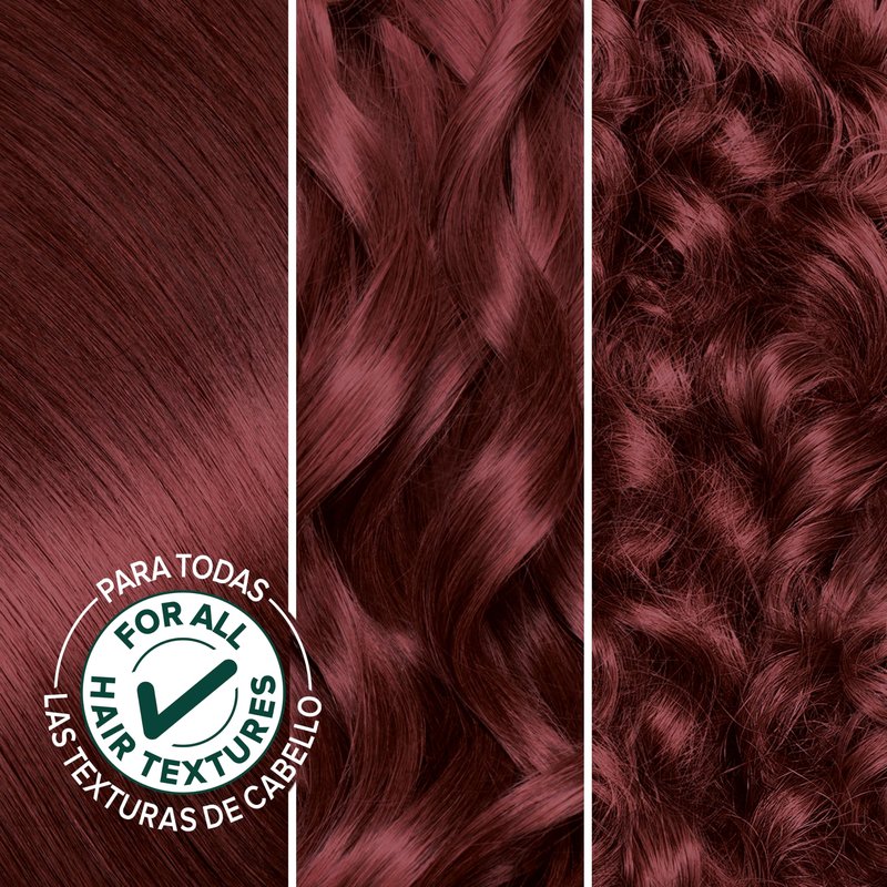 Garnier Nutrisse Ultra Crème Hair Color, Permanent Hair Dye with 100% Gray Coverage, Vegan & Cruelty-Free, 56 Rich Auburn (Sangria), 2 Count