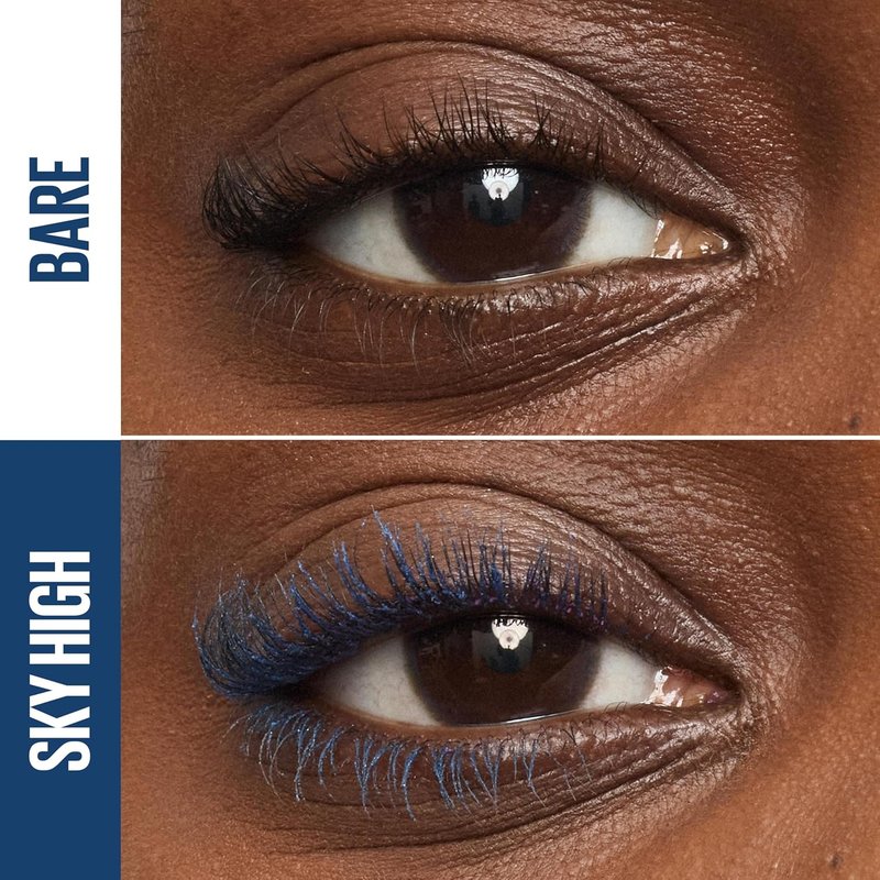 Maybelline Lash Sensational Sky High Mascara - Volumizing & Lengthening Formula, Navy | 1 Count