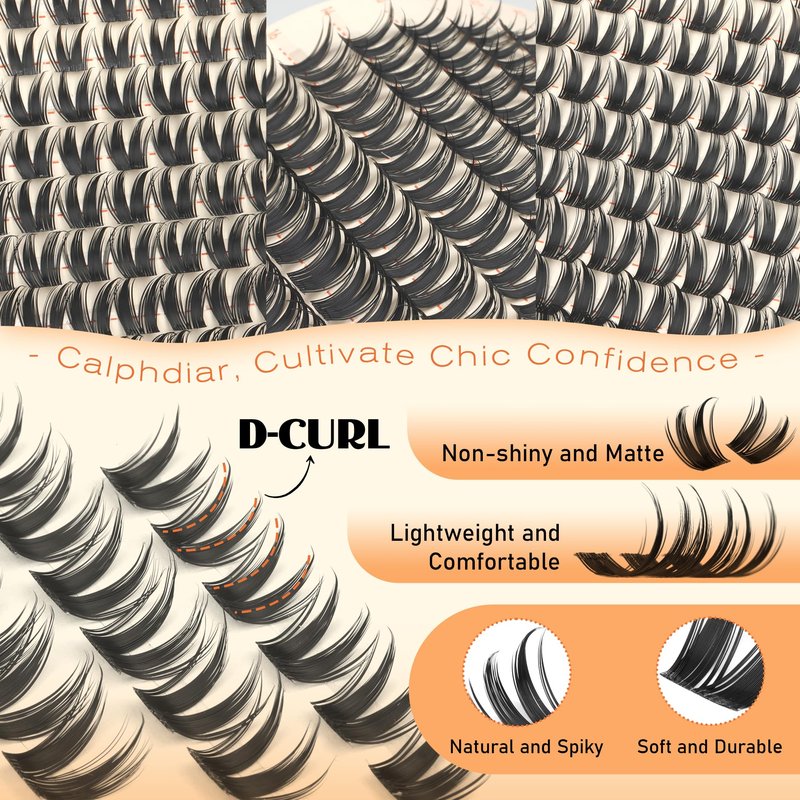 Bunny Lash Clusters Manga Eyelash Clusters Wispy False Eyelashes Clusters D-Curly Individual Lashes Extension 10-18mm Cluster Eyelash Extensions Lightweight Lashes Clusters DIY Cat Eye Open Eye Looks