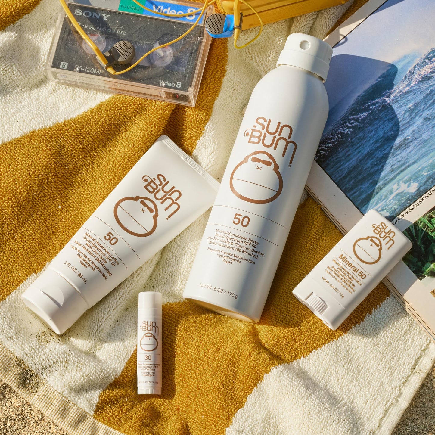 Sun Bum Mineral Spf 50 Sunscreen Lotion Vegan and Hawaii 104 Act Compliant (Octinoxate & Oxybenzone Free) Broad Spectrum Natural Sunscreen With UVA/UVB Protection 2 Pack
